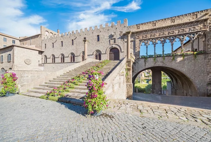 Paesaggio rurale della Tuscia vicino a Viterbo